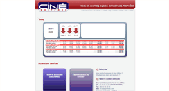 Desktop Screenshot of cinechiffres.com